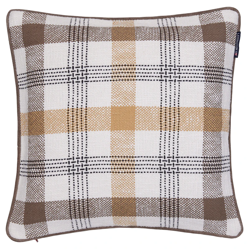 Pudebetræk 50x50 cm, Olivengrønt/Oat