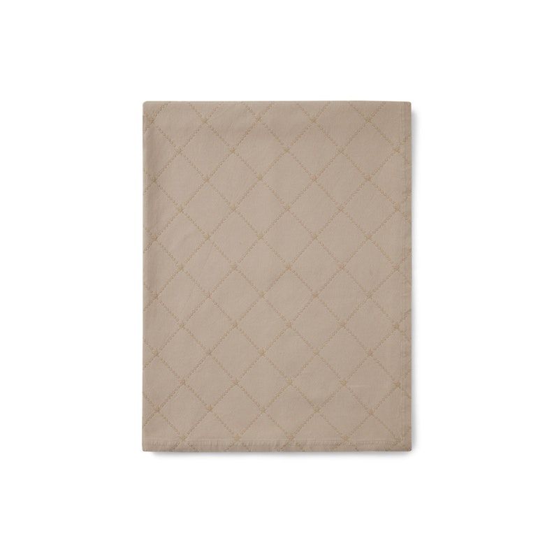 Signature Star Jacquard Cotton Sengetæppe 260x240 cm, Beige