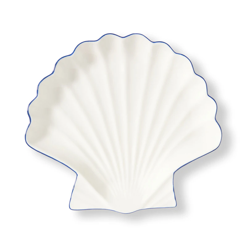 Tallerken Skalformet 34,5 x 31,5 cm