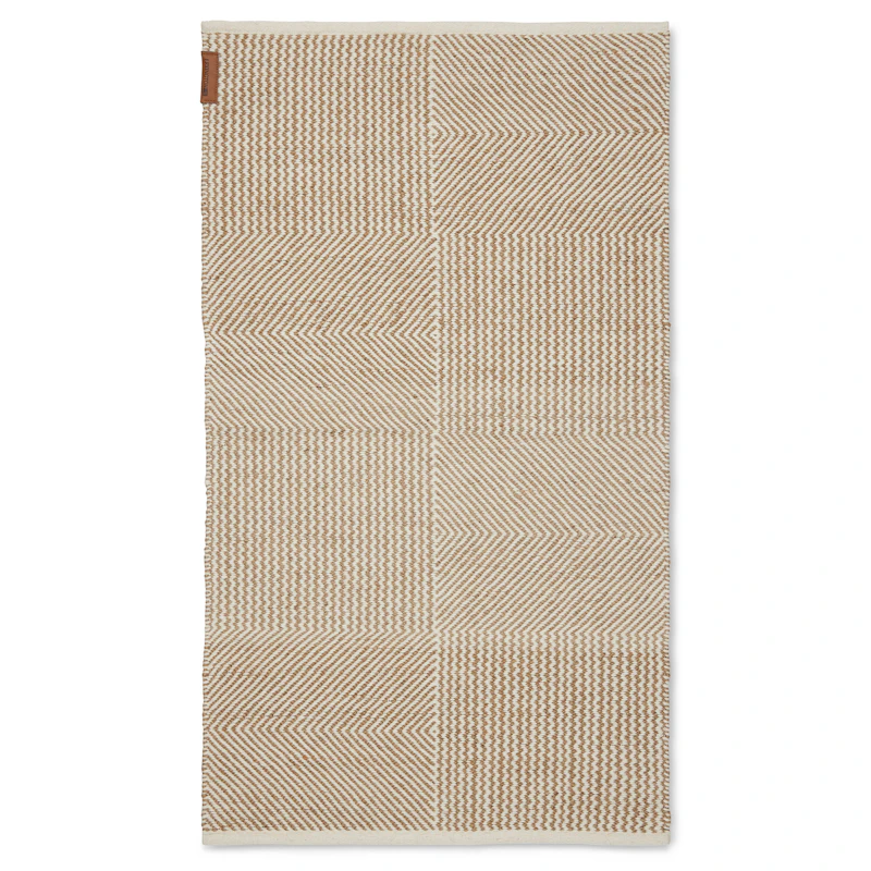 Tæppe Jute / Uld 80x220 cm