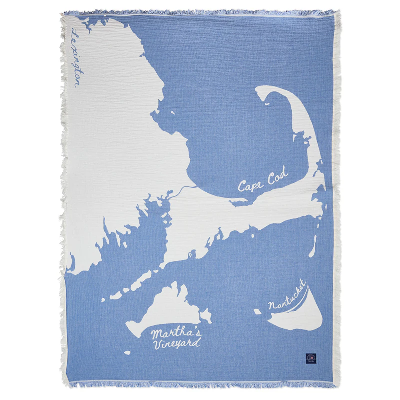 Tæppe med kortmotiv 160x200 cm