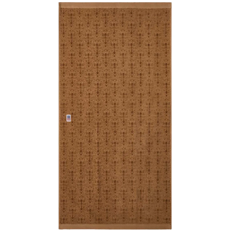 Jacquard Velourhåndklæde 70x130 cm, Fudge