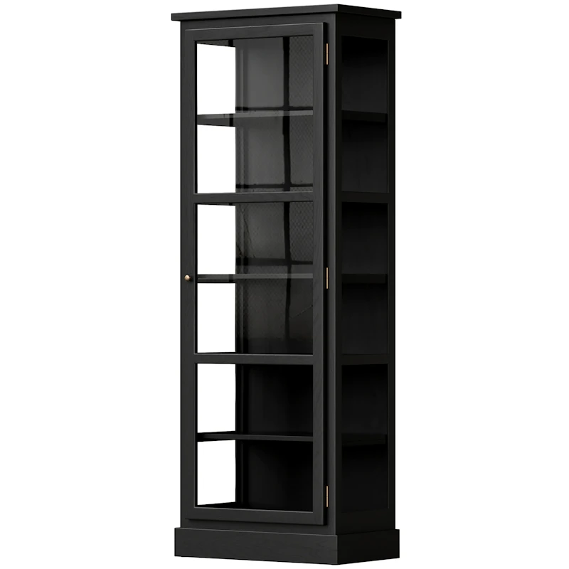 N1 Vitrine, Mørk Eg