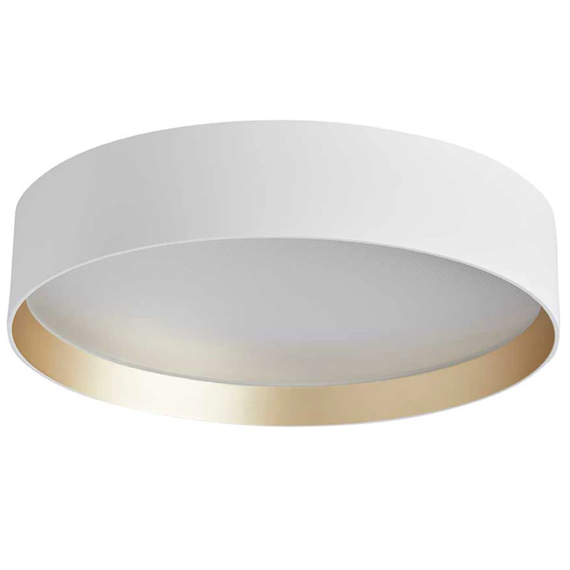 LUCIA Loftslampe Ø35 cm, Hvid/Guld