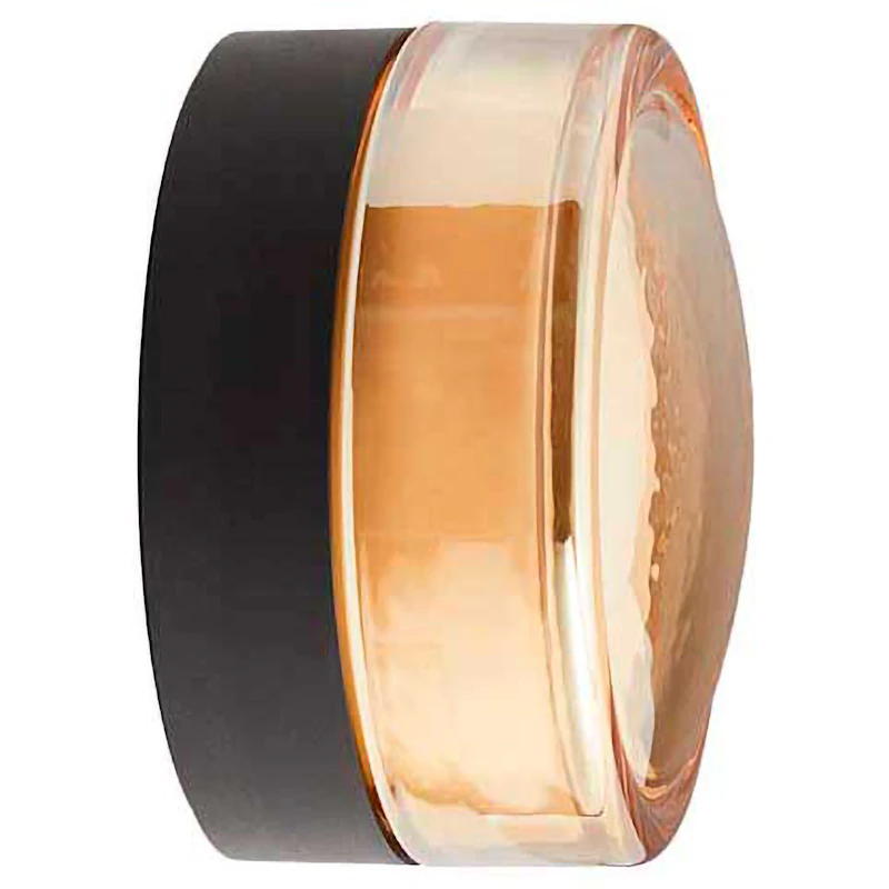 Loom Design Otto Convex Clear Væglampe Ø13 cm, Amber