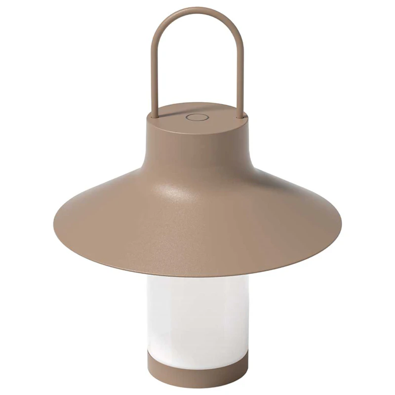 Shadow Large Bordlampe, Gråbeige