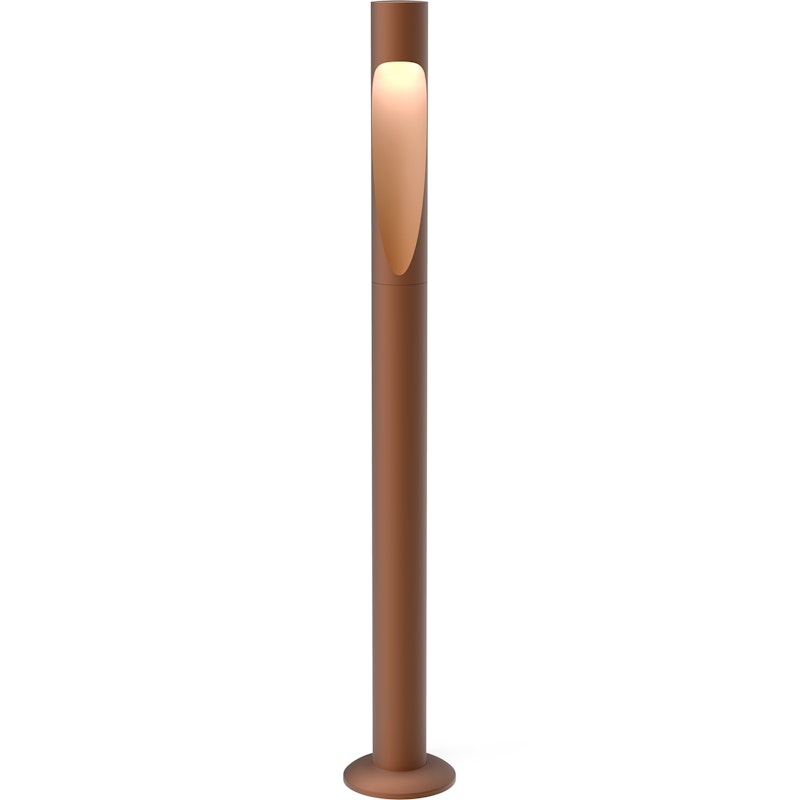 Flindt Garden Pullert Lang Corten Base Uden Adapter, 2700K