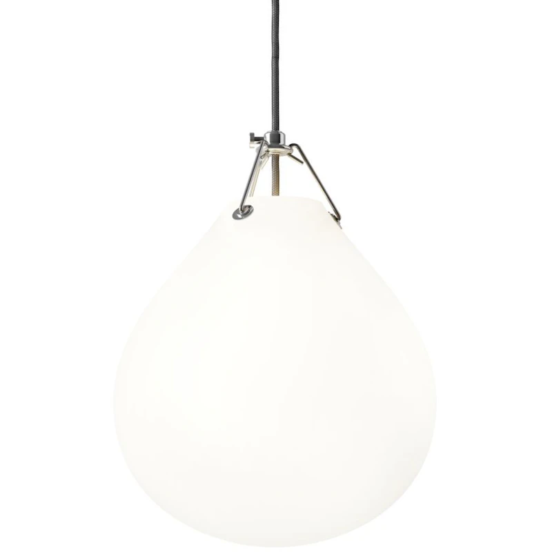 Moser Pendel Ø250 Mat hvidt opalt glas