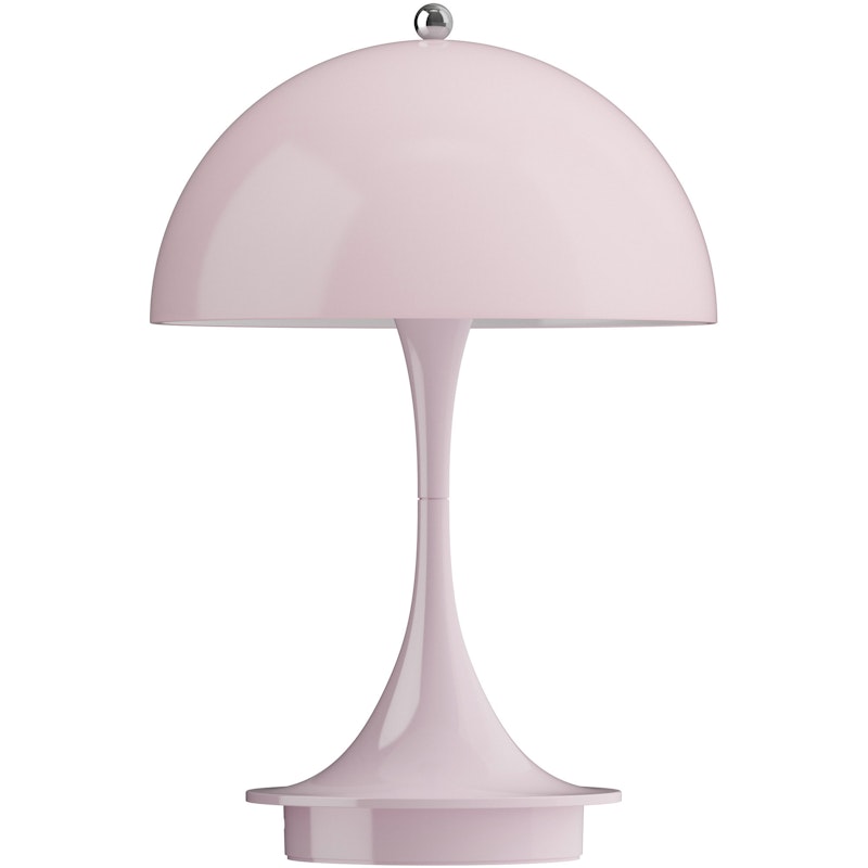 Panthella 160 Bordlampe Bærbar V3, Opal Pale Rose