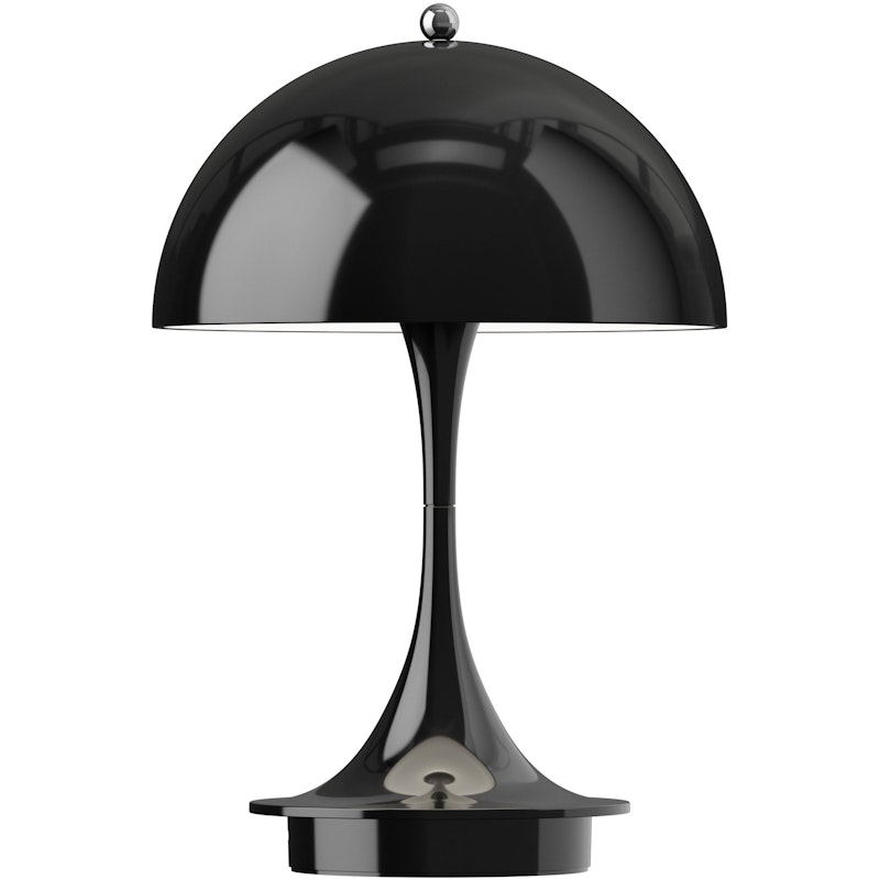 Panthella 160 Bordlampe Bærbar V3, Opaque Black