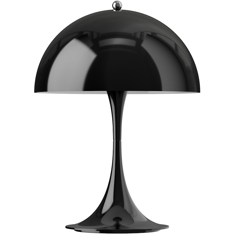 Panthella 250 Bordlampe Bærbar, Opaque Black