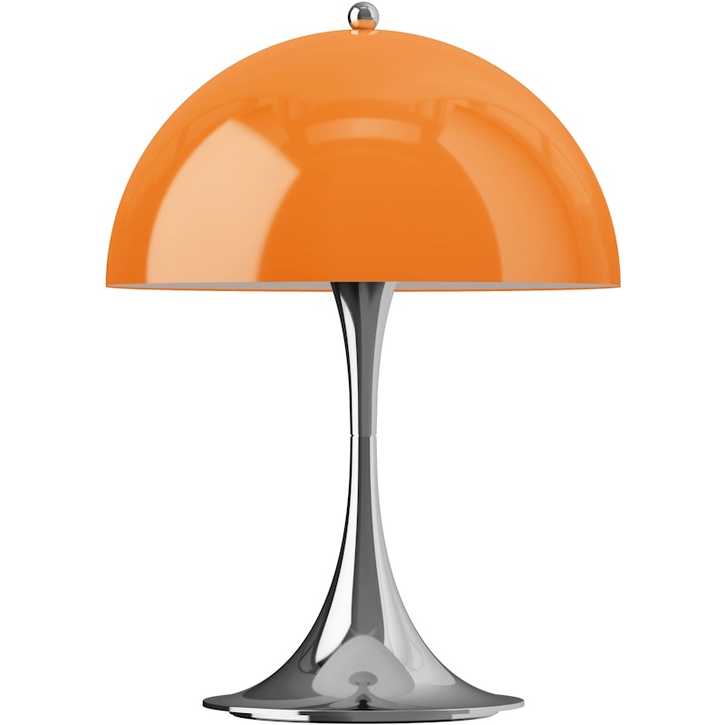 Panthella 250 Bordlampe Bærbar, Original Opal Orange