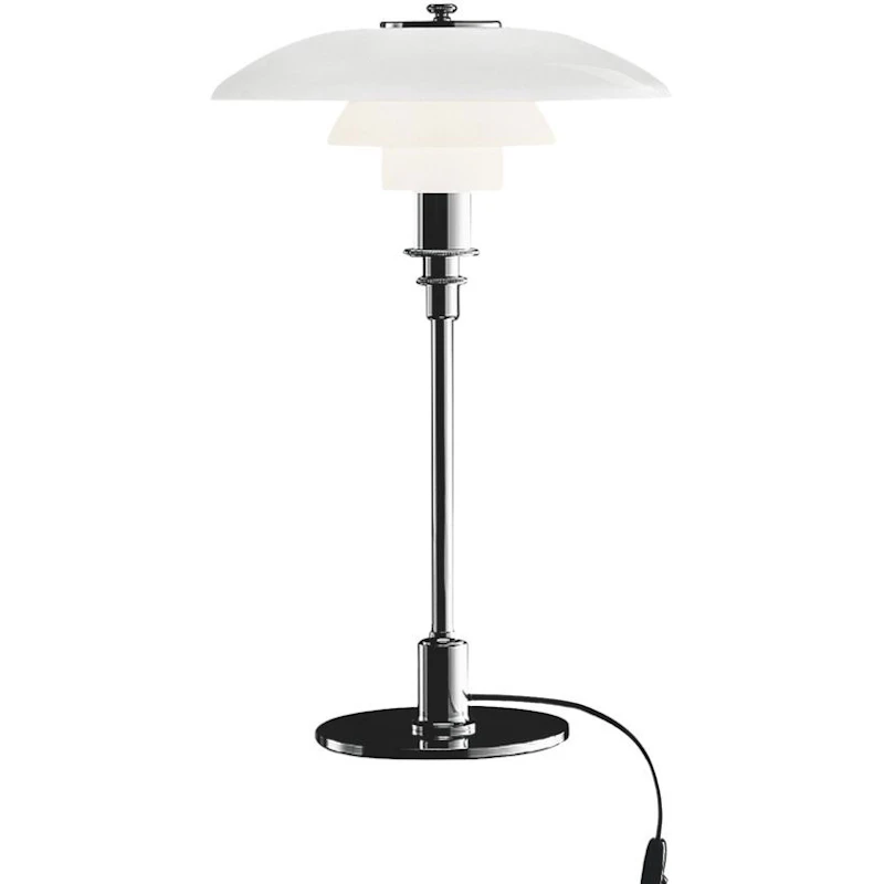 PH 3/2 Bordlampe, Krom