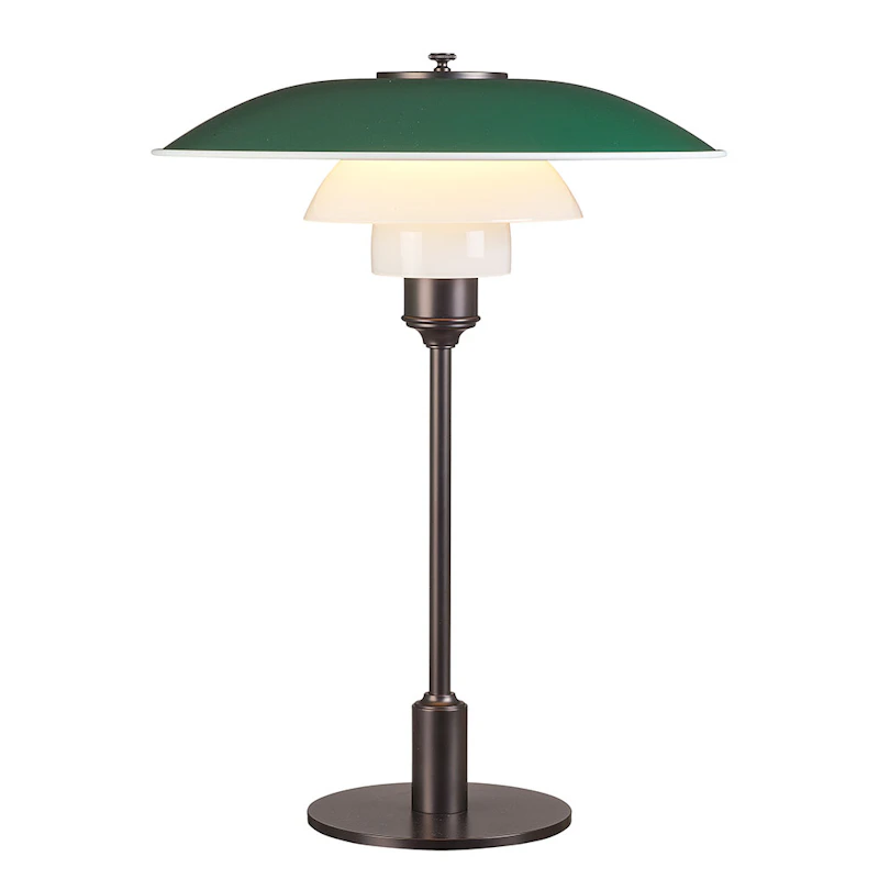 PH 3½-2½ Bordslampa 60W E14, Grøn