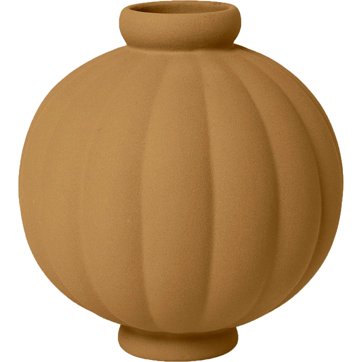 Louise Roe Balloon 01 Vase 25 Cm - Vaser Keramik Sanded Ocker - 10160-15-29