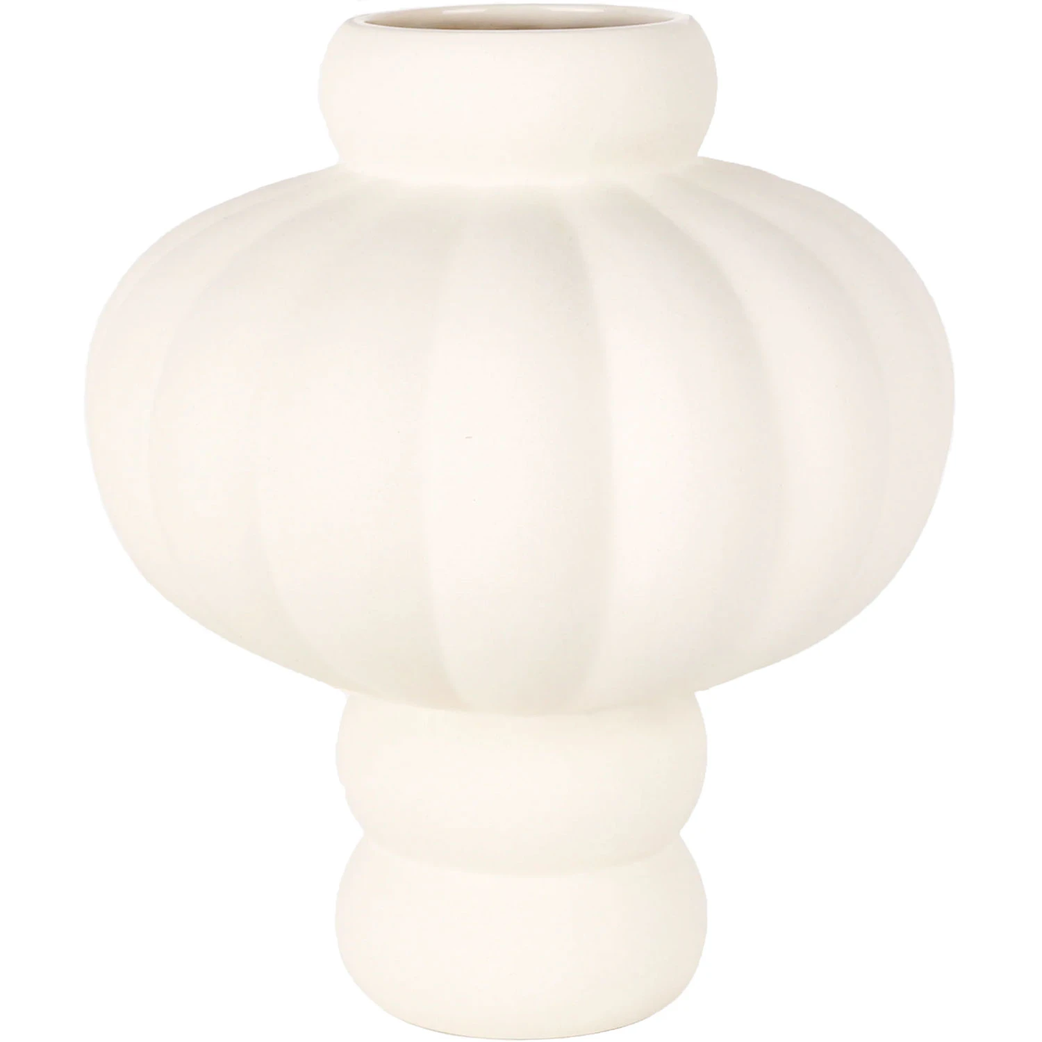Louise Roe Balloon 03 Vase 40 Cm - Vaser Keramik Raw White - 10160-9-31