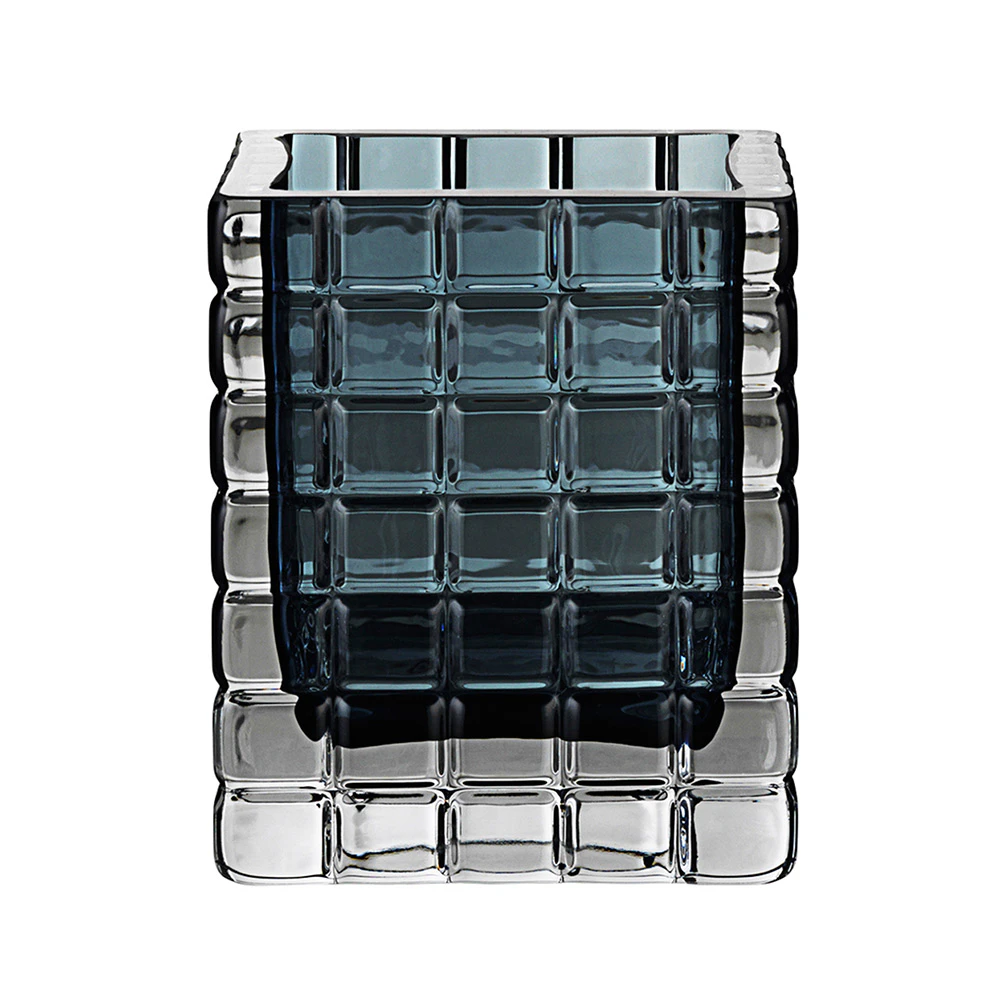 Louise Roe City Light 2 Lysestage - Fyrfadsstager Mundbl&aelig;st Glas Bl&aring; - 10503-2-12