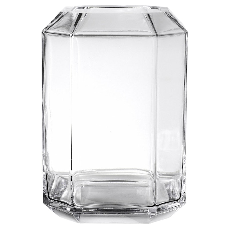 Jewel Giant Vase 18x26 cm, Klar