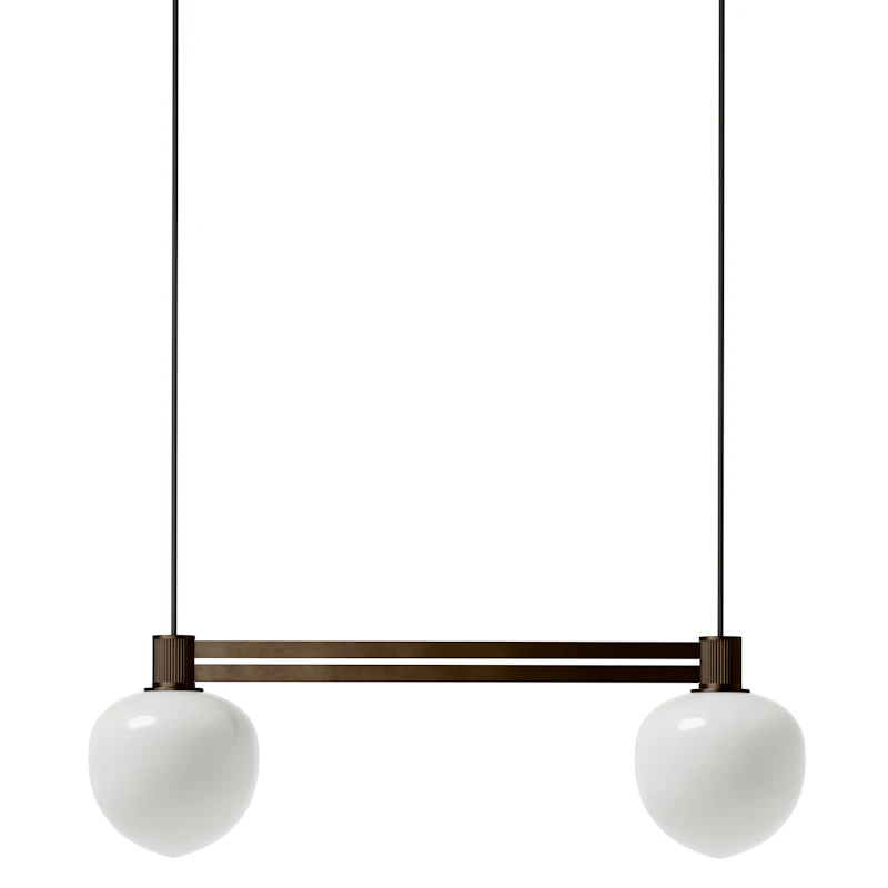 MEMOIR 120 SIDE BY SIDE II Lysekrone, Bronze