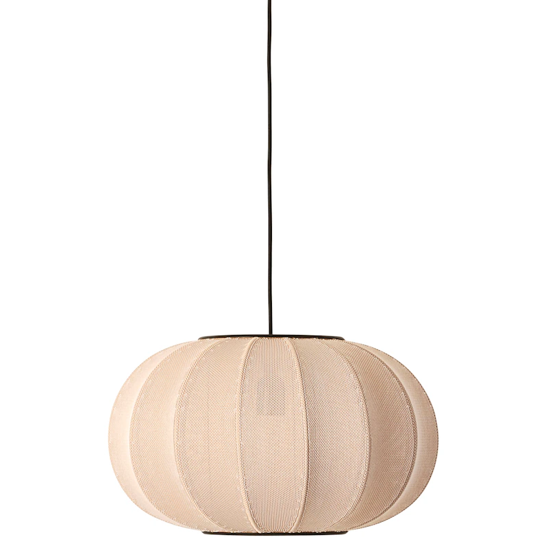 Knit-Wit LED Pendel Oval Ø45 cm, Sand Stone