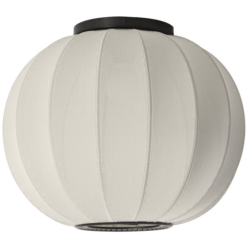 Knit-Wit Loftslampe Rund Ø45 cm, Pearl White
