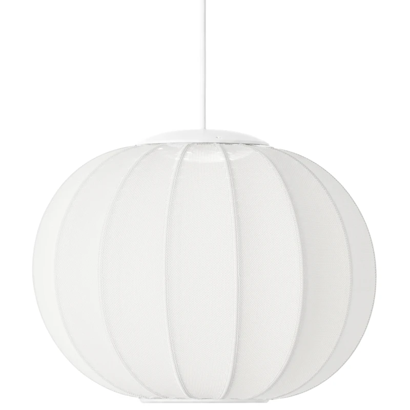 Knit-Wit Pendel Rund Ø45 cm LED, Cloud White