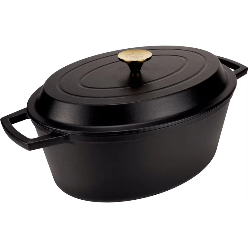 Støbejernsgryde 34 cm, Matsort
