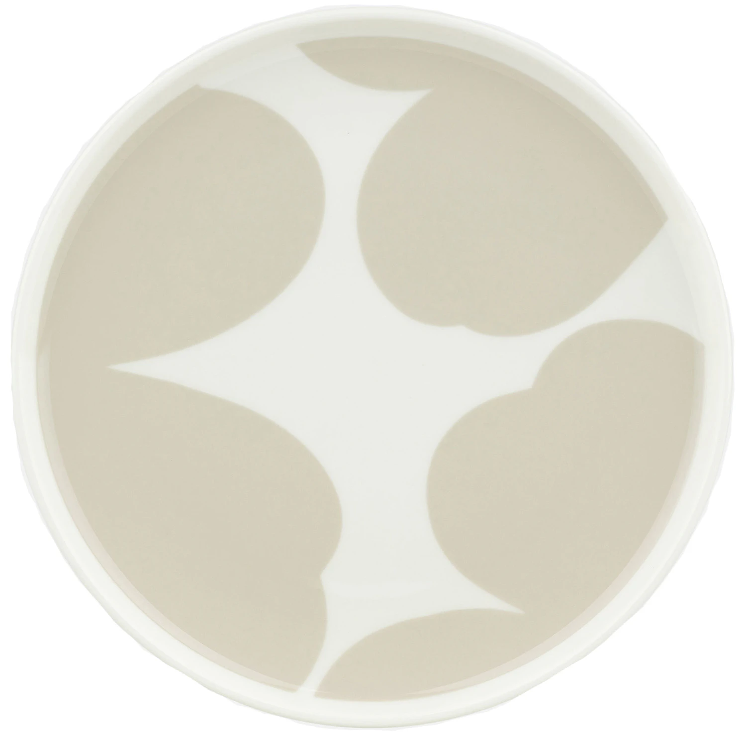 Marimekko Iso Unikko Tallerken &Oslash;20 Cm - &oslash;vrige-tallerkner-fad Stent&oslash;j Hvid - 074537-120