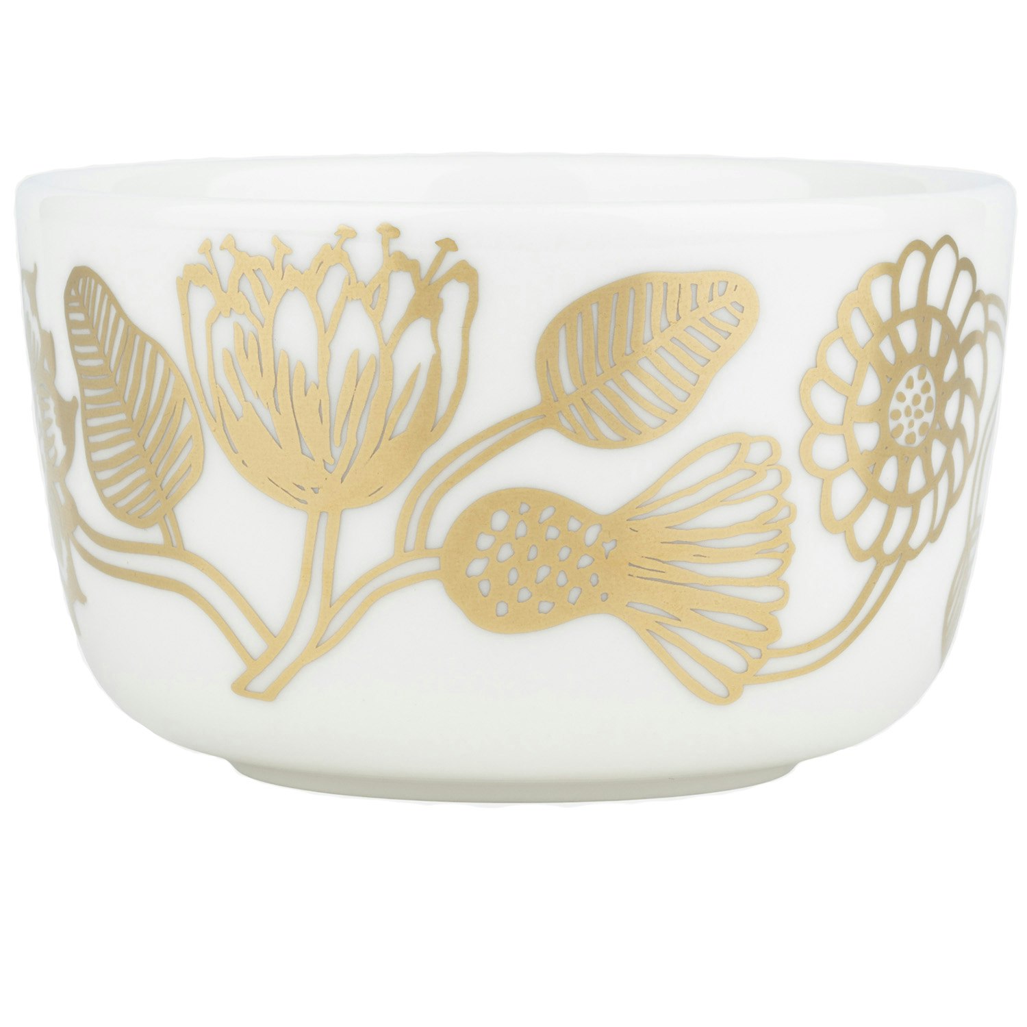 Marimekko Sk&aring;l 25 Cl - Serveringssk&aring;le Stent&oslash;j Hvid - 074549-120