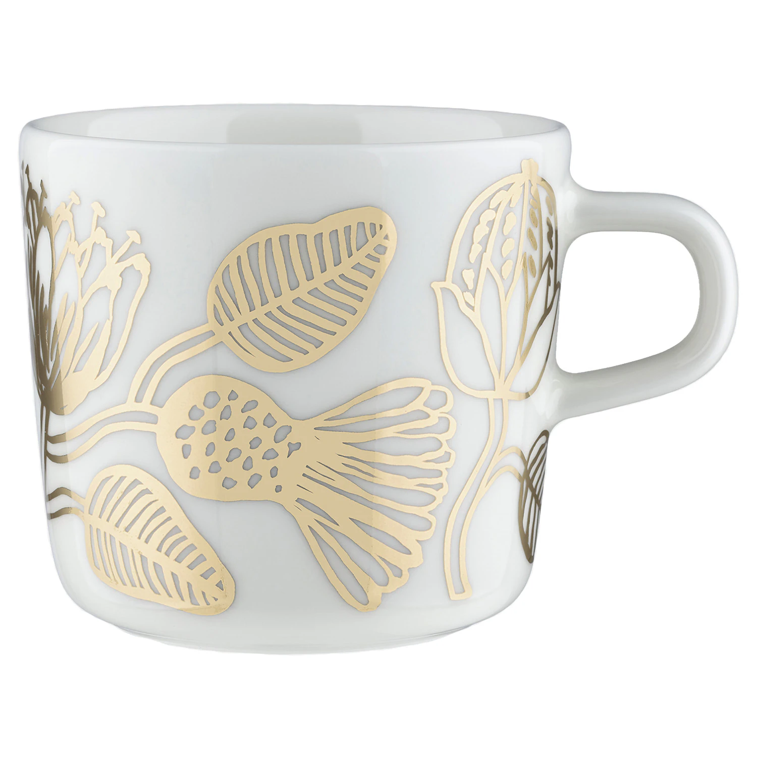 Marimekko Tiara Krus 20 Cl - Kaffekopper Stent&oslash;j Hvid - 074547-120