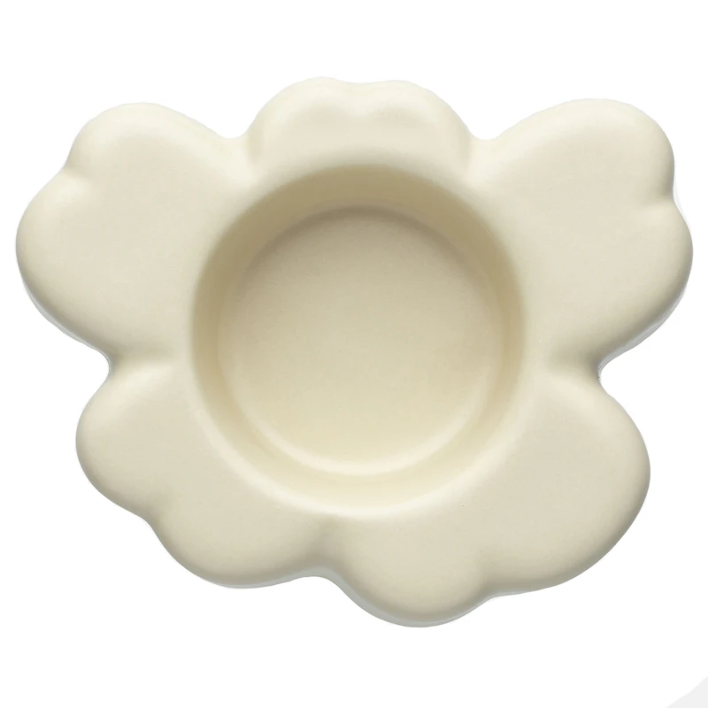 Unikko Fyrfadsstage, Beige