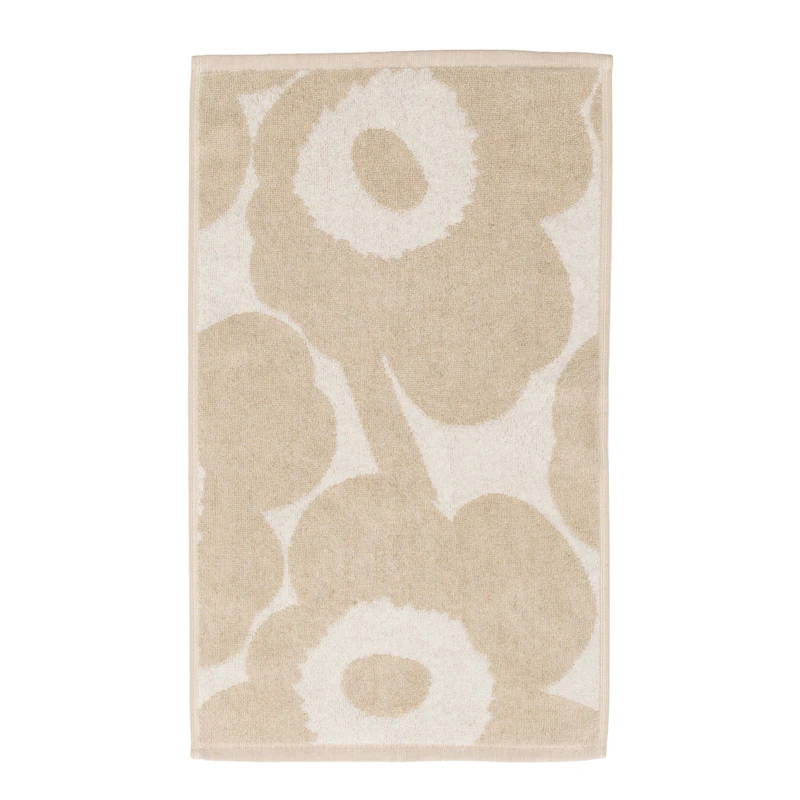 Unikko Gæstehåndklæde, Offwhite / Linen