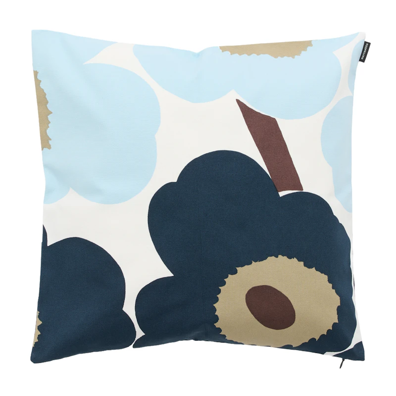 Unikko Pudebetræk, Koldblå / Blueberry
