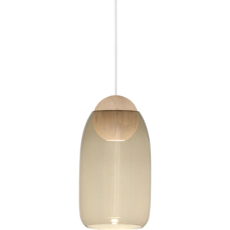 Liuku Ball Pendel, Matlakeret Lindetræ / Røget Glas