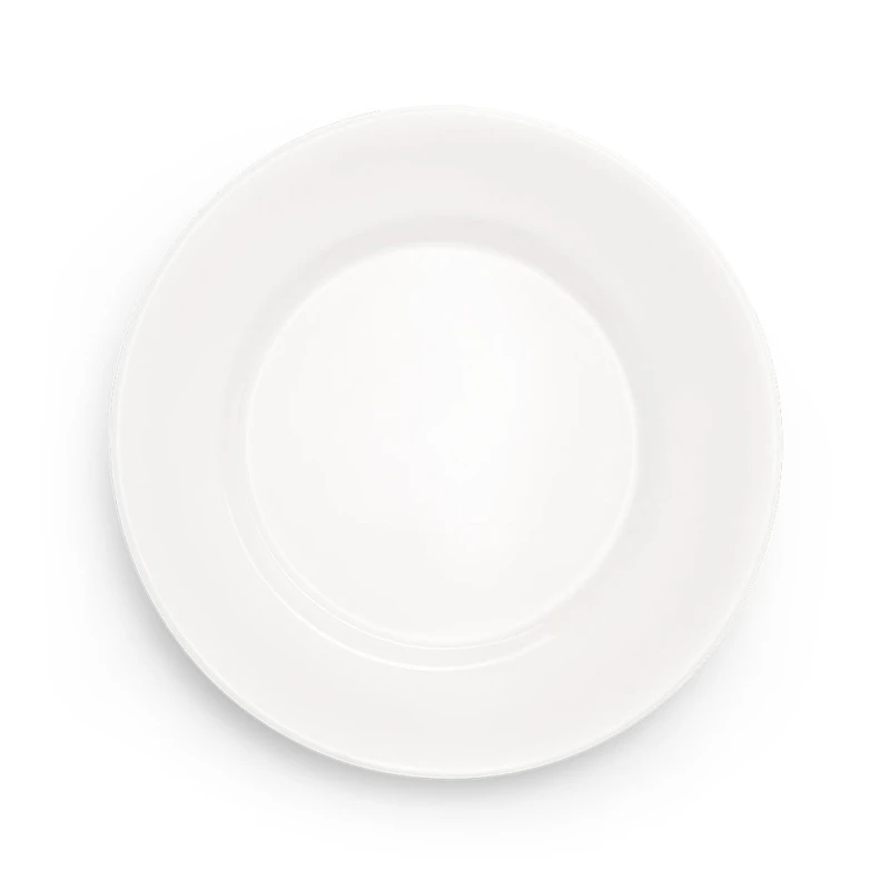 Basic Tallerken Ø25cm, Hvid