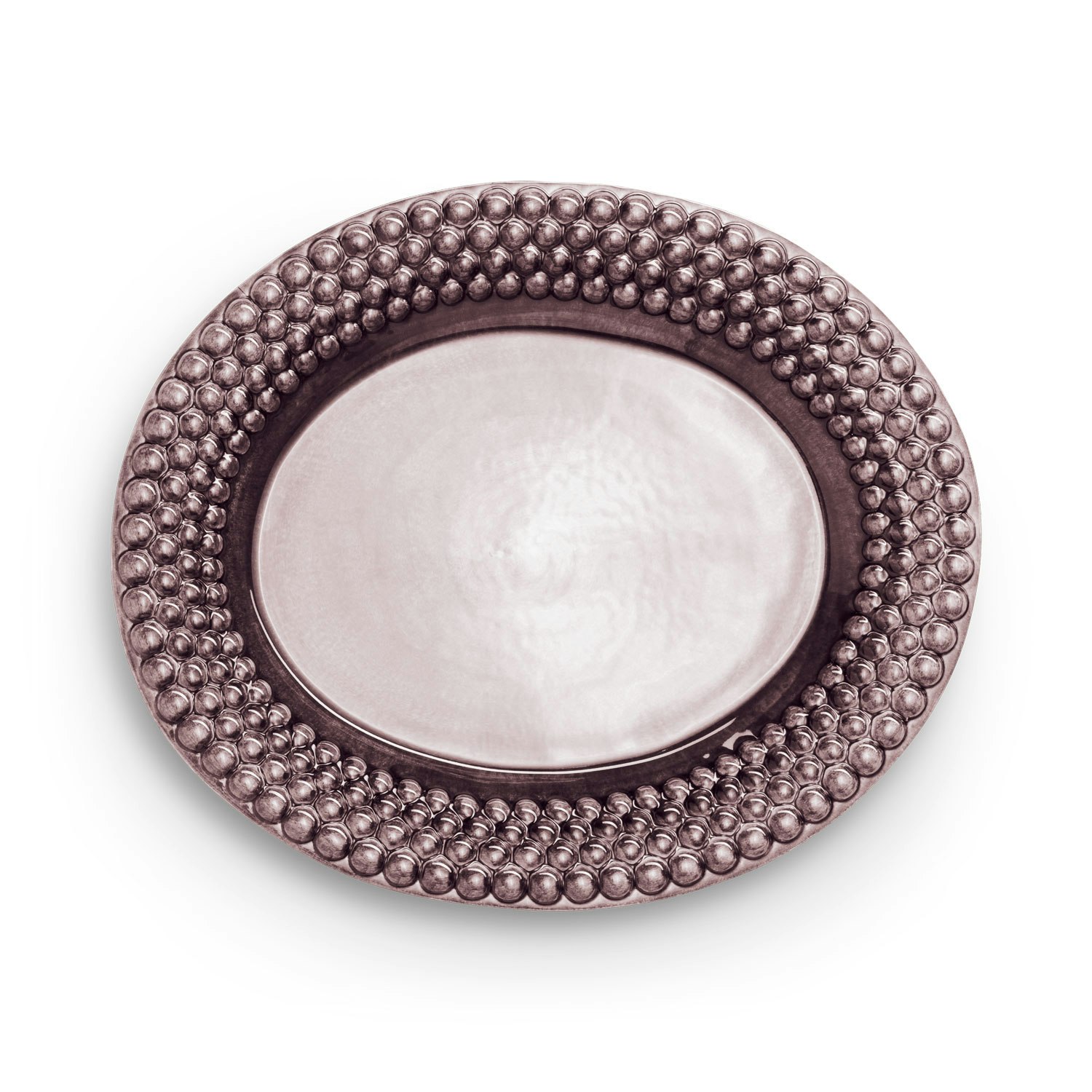 Mateus Bubbles Fad Ovalt 35cm - Serveringsfad Keramik Blomme - EBPL51B
