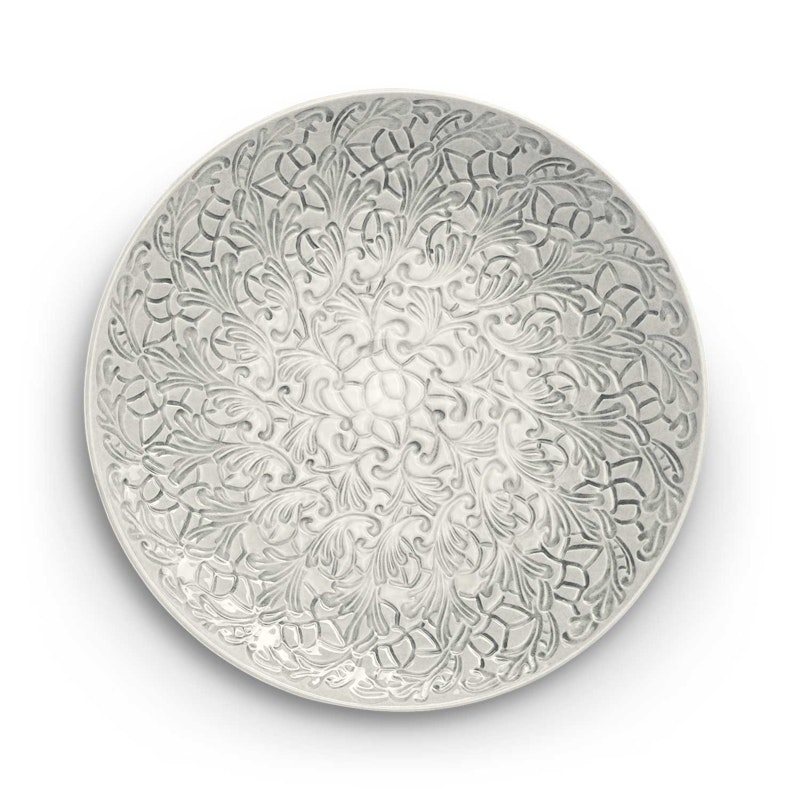 Lace Fad Ø34cm, Grå