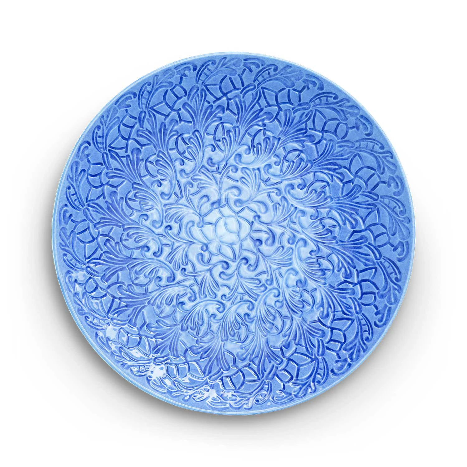 Mateus Lace Fad &Oslash;34cm - Serveringsfad Keramik Lysebl&aring; - ESPOS13R