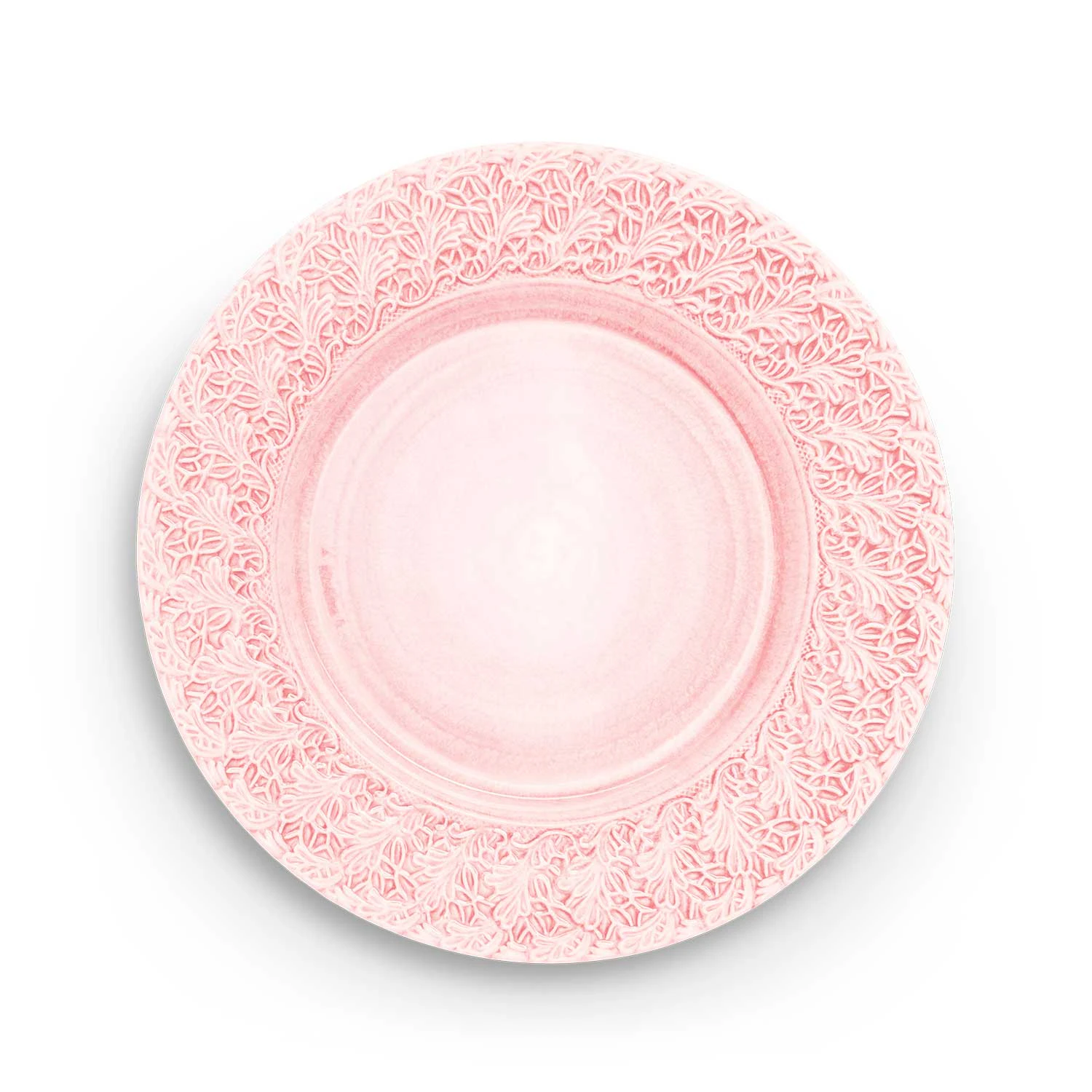 Mateus Lace Tallerken &Oslash;32cm Lys Rosa - Middagstallerkner Keramik Light Pink - ESPLR6