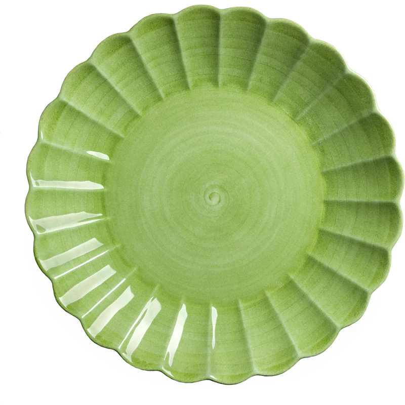 Oyster Fad 42 cm, Grønt