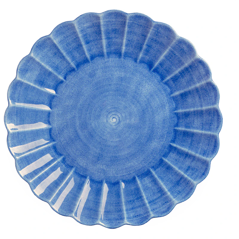 Oyster Fad 42 cm, Lyseblåt