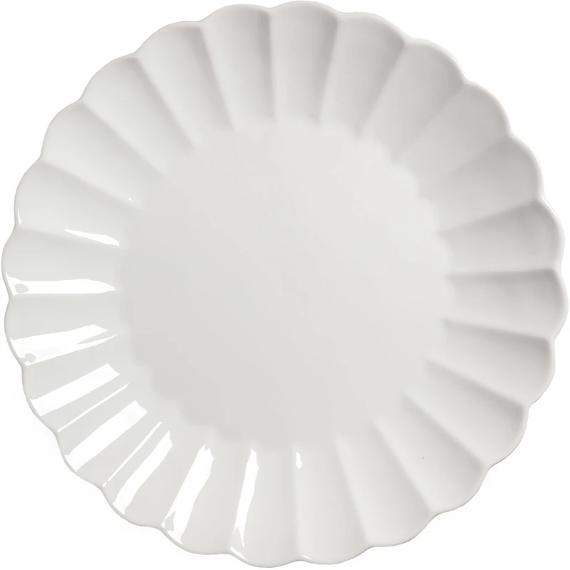 Oyster Fad 42 cm, Hvidt