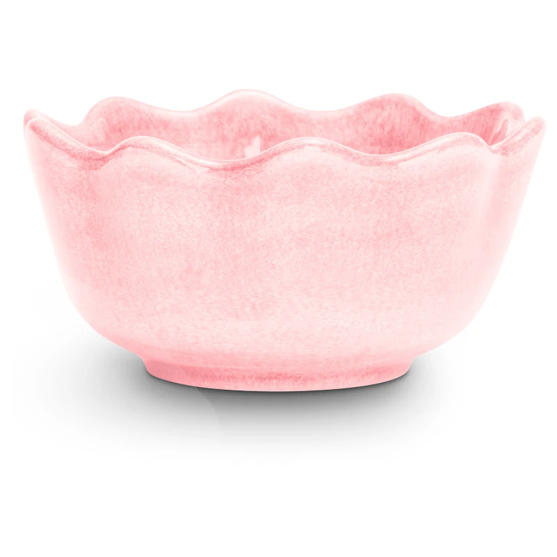 Oyster Skål 13 cm, Light Pink