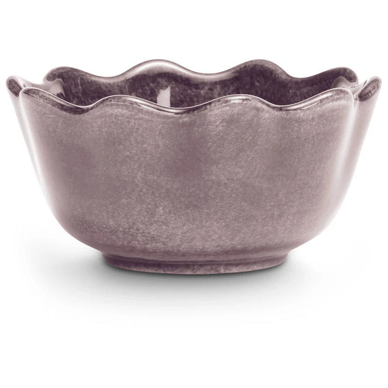 Oyster Skål 13 cm, Blomme