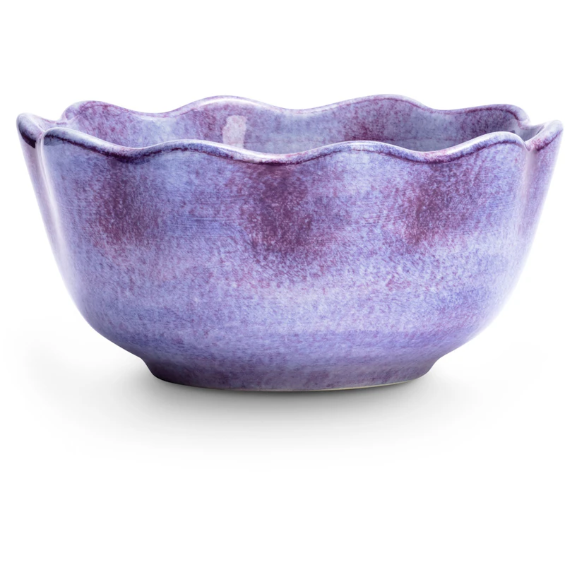 Oyster Skål 13 cm, Lilla