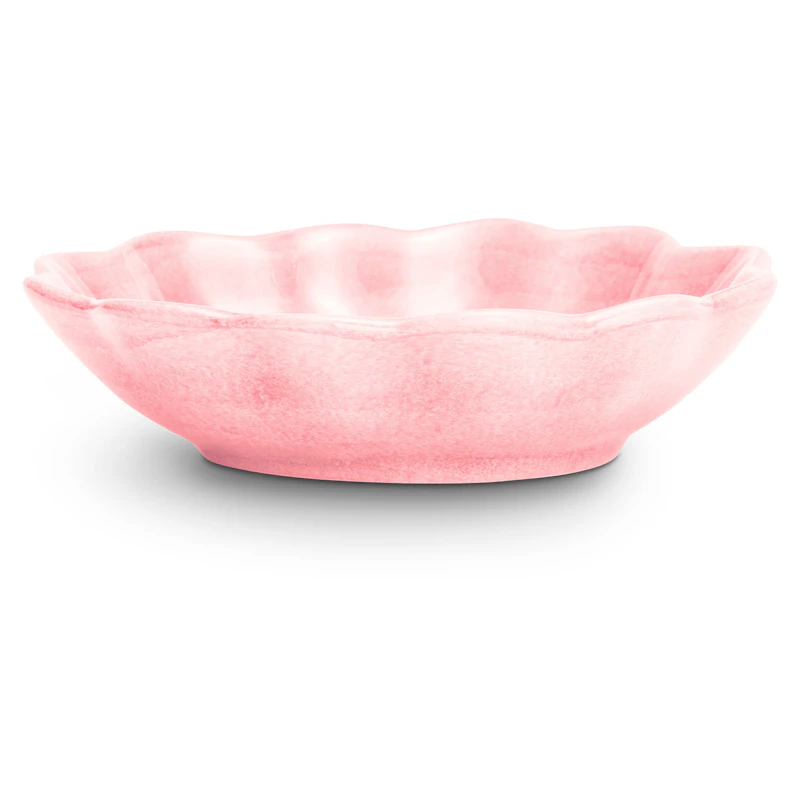 Oyster Skål 16x18 cm, Light Pink