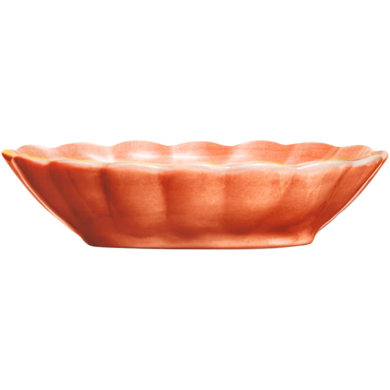 Oyster Skål 75 cl, Orange