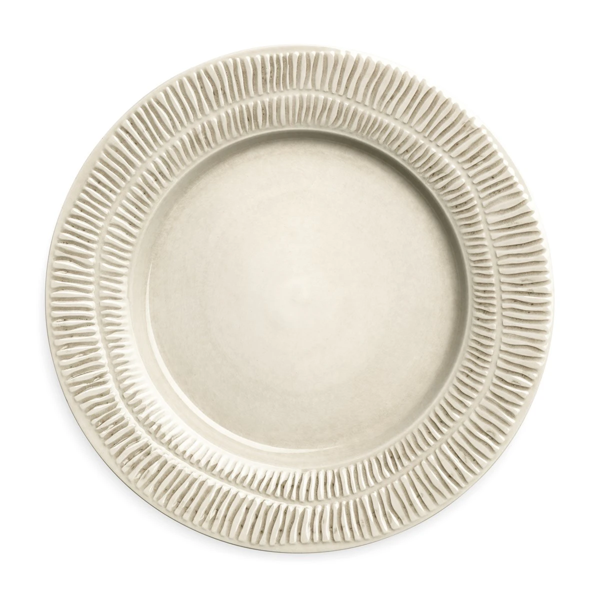 Mateus Stripes Tallerken 28 Cm - Middagstallerkner Keramik Sand - ESA01ST