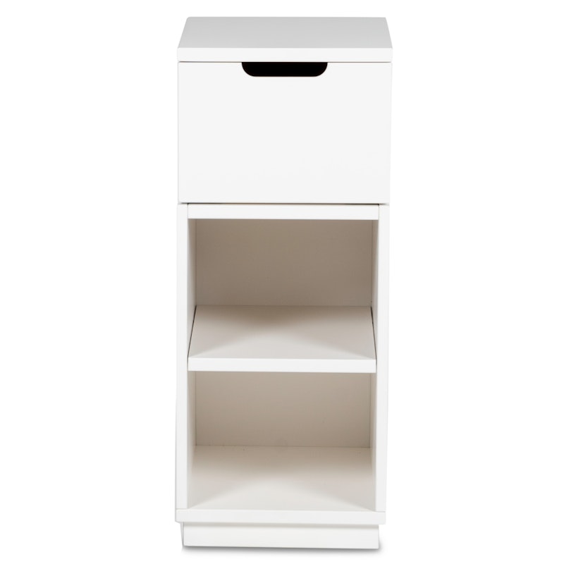 Aoko Natbord Højt 1 Skuffe, Hvidt