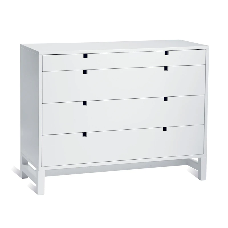 Falsterbo Chest Of Drawers, 4 Drawers, White Lacquer